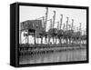 Hulett Clam Shell Hoists, Cleveland, Ohio-null-Framed Stretched Canvas