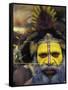 Huli Wigman, Tari, Papua New Guinea, Oceania-Michele Westmorland-Framed Stretched Canvas