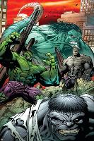 Hulk: Broken Worlds No.2 Cover: Hulk-Paul Pelletier-Lamina Framed Poster