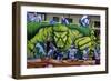 Hulk Green Monster On Mardi Gras Float-Carol Highsmith-Framed Art Print