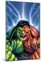 Hulk No.30 Cover: Hulk and Rulk Screaming-Ed McGuinness-Mounted Poster