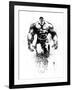 Hulk Watercolor-Jack Hunter-Framed Art Print