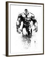 Hulk Watercolor-Jack Hunter-Framed Art Print