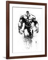 Hulk Watercolor-Jack Hunter-Framed Art Print