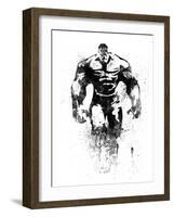 Hulk Watercolor-Jack Hunter-Framed Art Print