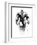 Hulk Watercolor-Jack Hunter-Framed Premium Giclee Print