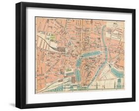 'Hull', c20th Century-John Bartholomew-Framed Giclee Print