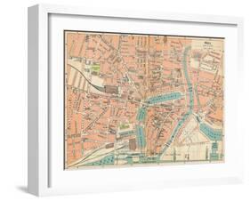 'Hull', c20th Century-John Bartholomew-Framed Giclee Print