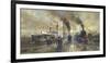 Hull Docks-Alan Fearnley-Framed Giclee Print