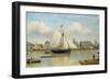 Hull from the Humber, C.1837-John Ward-Framed Giclee Print