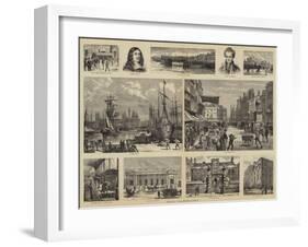 Hull Illustrated-null-Framed Giclee Print