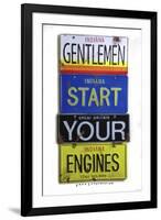Hulman Start Your Engines-Gregory Constantine-Framed Giclee Print