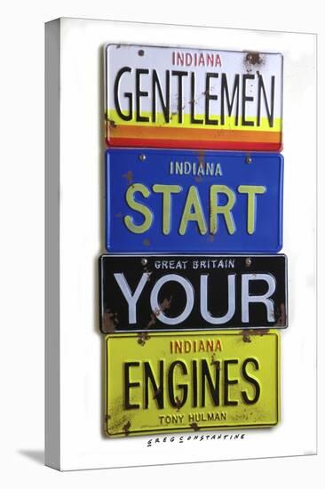 Hulman Start Your Engines-Gregory Constantine-Stretched Canvas