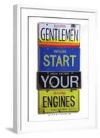 Hulman Start Your Engines-Gregory Constantine-Framed Giclee Print