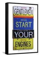 Hulman Start Your Engines-Gregory Constantine-Framed Stretched Canvas