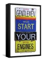 Hulman Start Your Engines-Gregory Constantine-Framed Stretched Canvas