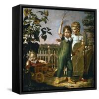 Hulsenbeck Children, 1805-Philipp Otto Runge-Framed Stretched Canvas