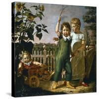 Hulsenbeck Children, 1805-Philipp Otto Runge-Stretched Canvas