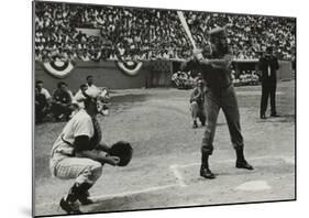 Hulton/Getty (Fidel Castro at Bat) Art Poster Print-null-Mounted Poster