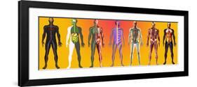 Human Anatomy ,artwork-Mehau Kulyk-Framed Photographic Print