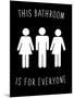 Human Bathroom I-Jarman Fagalde-Mounted Art Print