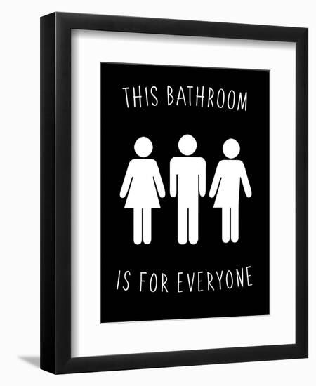 Human Bathroom I-Jarman Fagalde-Framed Art Print