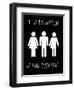 Human Bathroom I-Jarman Fagalde-Framed Art Print