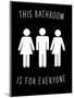 Human Bathroom I-Jarman Fagalde-Mounted Art Print