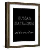 Human Bathroom IV-Jarman Fagalde-Framed Art Print