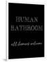 Human Bathroom IV-Jarman Fagalde-Framed Art Print