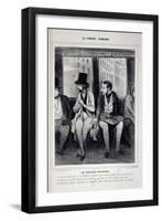 Human Comedy-Honore Daumier-Framed Giclee Print