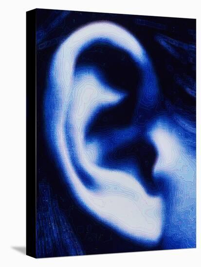 Human Ear-PASIEKA-Stretched Canvas
