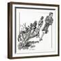 Human Evolution, Conceptual Artwork-Bill Sanderson-Framed Photographic Print