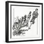 Human Evolution, Conceptual Artwork-Bill Sanderson-Framed Photographic Print