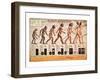 Human Evolution-null-Framed Premium Giclee Print