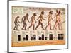 Human Evolution-null-Mounted Premium Giclee Print