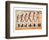 Human Evolution-null-Framed Art Print