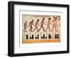 Human Evolution-null-Framed Art Print