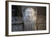 Human Face, Detail of Balcony Depicting Human Face, Historical Centre, Barletta, Apulia, Italy-null-Framed Giclee Print