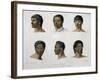 Human Faces from New Zealand-null-Framed Giclee Print