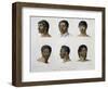 Human Faces from New Zealand-null-Framed Giclee Print