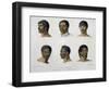 Human Faces from New Zealand-null-Framed Giclee Print