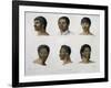 Human Faces from New Zealand-null-Framed Giclee Print