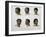 Human Faces from New Zealand-null-Framed Giclee Print