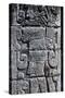 Human Figure, Stone Bas-Relief, Chichen Itza-null-Stretched Canvas