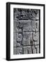 Human Figure, Stone Bas-Relief, Chichen Itza-null-Framed Photographic Print