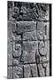 Human Figure, Stone Bas-Relief, Chichen Itza-null-Mounted Photographic Print
