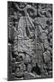 Human Figure, Stone Bas-Relief, Chichen Itza-null-Mounted Photographic Print