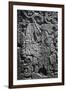 Human Figure, Stone Bas-Relief, Chichen Itza-null-Framed Photographic Print