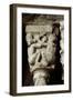 Human Figures, Detail from Capital, Saint Michael's Abbey-null-Framed Giclee Print